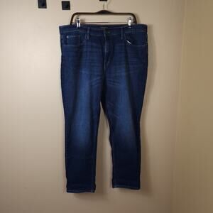 Banana Republic Dark Wash Girlfriend Jeans Size 16